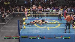 WWE 2K24 DDP amp Former NWO Members Vs The Original NWO Part 1 [upl. by Artenak348]