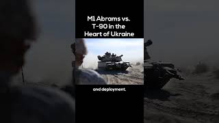 M1 Abrams vs T90 in the Heart of Ukraine [upl. by Eclud576]