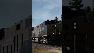 CSX 1902 Clinchfield on Train Sim World 5 with a nice consist [upl. by Nicholle382]