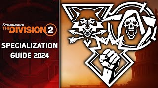 The Division 2 Specializations Guide 2024 Edition [upl. by Aztiley]