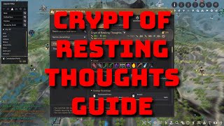 Crypt of Resting Thoughts in 2024  Guide  Black desert Online [upl. by Imeka]