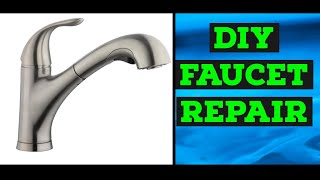 Easy Kitchen Faucet Repair  Leaking  Low Pressure [upl. by Atiz267]