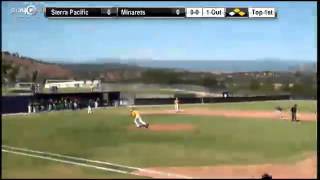 Sierra Pacifics Connor Manix hits an RBI single in the 1st [upl. by Nivat238]