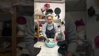 Live  stiffening the felt for blocking process Hat Making tutorials with Elena Shvab London [upl. by Garlinda]