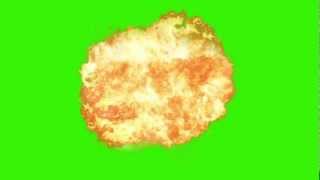 Explosion croma key green screen [upl. by Mackie]