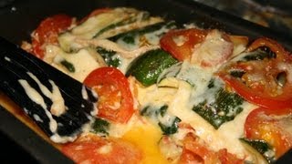 Lasagnes aux courgettes et raclette [upl. by Etnuahs]