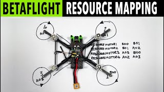 Betaflight resource mapping  motors in the wrong order [upl. by Lede60]