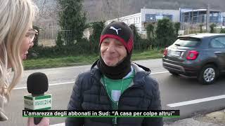 Lamarezza degli abbonati in Sud quotA casa per colpe altruiquot [upl. by Karrie]