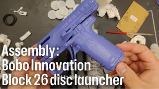 Assembly of Bobo Innovation Block 26 Disc Launcher [upl. by Cartwell]