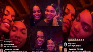 LYNDEJAS SPICY LIVE W RAYSOWAVYY 🥰🌶  RAY TAKES HER PHONE 😂 PART 1 [upl. by Notfilc]