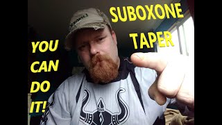 Suboxone Taper What worked for me recovery addiction detox [upl. by Yrelbmik409]