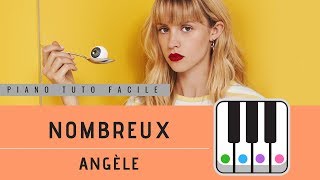 NOMBREUX  ANGELE  PIANO TUTO FACILE [upl. by Grata]