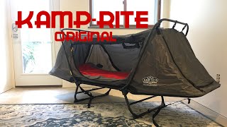 KampRite Original Tent cot overview Gray [upl. by Akilat]