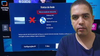 TV SAMSUNG NÃO CONECTA NO WIFI [upl. by Lavona]