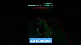 Ark mobile how to tame megalosaurus arkmobileseries arkmobile arksurvivalevolved [upl. by Allie]