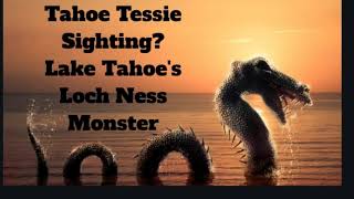 Tahoe Tessie Lake Tahoes Loch Ness Monster Sighting [upl. by Yseulte424]