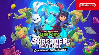 TMNT Shredder’s Revenge  Dimension Shellshock DLC  Release Date Trailer  Nintendo Switch [upl. by Atteragram]