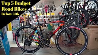 Top 5 Budget Road Bikes Below 20000Php [upl. by Enaenaj]