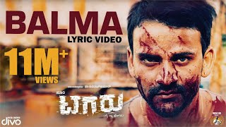 Tagaru  Balma Lyric Video  Shiva Rajkumar Dhananjay  Bhavana Manvitha  Charanraj [upl. by Ecirahs629]