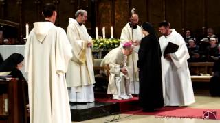 Acte de Benedició de la nova abadessa de Sant Benet de Montserrat Maria del Mar Albajar [upl. by Hahseram]