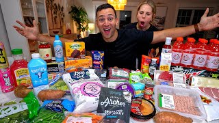 Massive High ProteinLow Calorie Grocery Haul  Quick Meal Prep Recipes [upl. by Galvan]