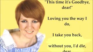 Anyone Who Had a Heart CILLA BLACK with lyrics [upl. by Limoli]