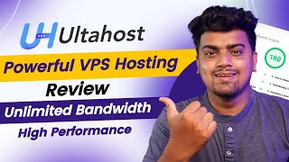 UltaHost VPS Hosting Review 🔥Powerful HighPerformance VPS  Low Price  Unlimited Bandwidth [upl. by Gardal]