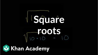 Understanding square roots  PreAlgebra  Khan Academy [upl. by Nemsaj]