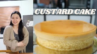 EASY CUSTARD CAKE RECIPE [upl. by Nosyarg]