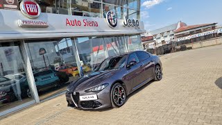 Alfa Romeo Giulia Veloce 20T4 280CP 400Nm  R19 TeleDial  035 Vesuvio Grey  int Rosu  AutoSiena [upl. by Jobe]