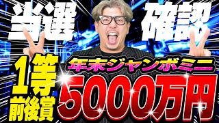 【年末ジャンボ宝くじ】１等前後賞5000万円。年末ジャンボミニの当選確認でまさかの事態が起きた [upl. by Friederike]