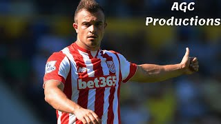 Xherdan Shaqiris 15 goals for Stoke City [upl. by Partridge]