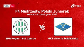 SPR Pogoń 1945 Zabrze  MKS Victoria Świebodzice finał [upl. by Nehemiah]