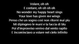 Dean martin  Volare Lyrics [upl. by Ylaek]