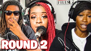 SHE CAME BACK FOR REDEMPTION 6IX SAVAGEE VS SHAE ALLEGHENY ROUND 2REACTION [upl. by Yendirb]