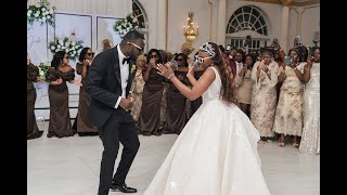 Extravagant Nigerian Wedding Dolapo  Jide [upl. by Rolan]