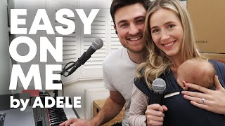 EASY ON ME by Adele  Jamie and Megan Cover [upl. by Nnylarat]