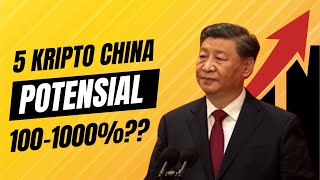 5 DAFTAR CRYPTO CHINA UNTUK DIBELI DI 2023 POTENSI SAMPAI RIBUAN PERSEN⁉️ [upl. by Deevan]