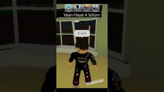 Yalan Hayat 4 bölüm roblox keşfetteyiz [upl. by Neelhtac]