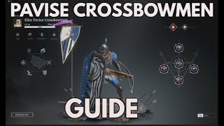 Conquerors Blade  Pavise Crossbowmen Guide [upl. by Aspia523]