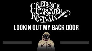 Creedence Clearwater Revival • Lookin Out My Back Door CC Upgraded Video 🎤 Karaoke [upl. by Saberio]