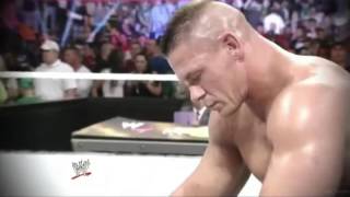 WWE  John Cena amp Rock 2013 Wrestlemania promo Ad as shown on RAW [upl. by Naihr95]