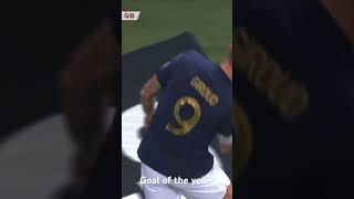 Giroud overhead bicycle kick in France v Gibraltar [upl. by Aleyam141]