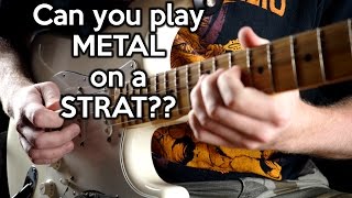 Can you play METAL on a STRAT  SpectreSoundStudios [upl. by Bathesda]