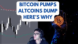 BITCOIN PUMPS ALTCOINS DUMP [upl. by Doubler]