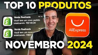 Dropshipping 10 Produtos para Vender em Novembro de 2024 na sua Loja Virtual [upl. by Aryl950]