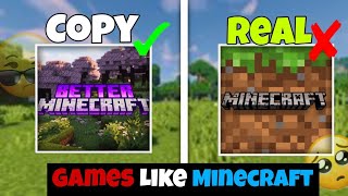 Top 5 Best Games Like Minecraft 121 [upl. by Luby]