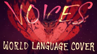 Derivakat  Voices【World Language Cover】 Technoblade Tribute [upl. by Niatsirt810]