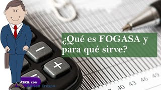 ¿Qué es FOGASA y para qué sirve [upl. by Hyacintha618]