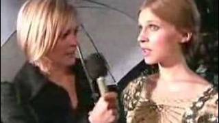 Clemence Poesy at the Goblet of Fire Premiere [upl. by Aehcim]